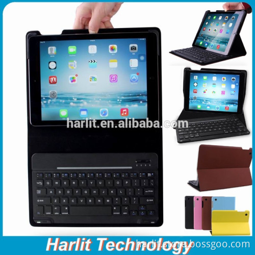 Folio PU Leather Case Bluetooth Keyboard For iPad Air 3 Bluetooth Keyboard With Leather Case For iPad Air 3